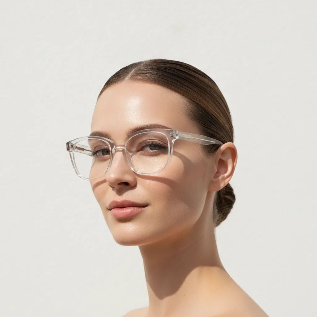 lunettes cristal transparent tendance