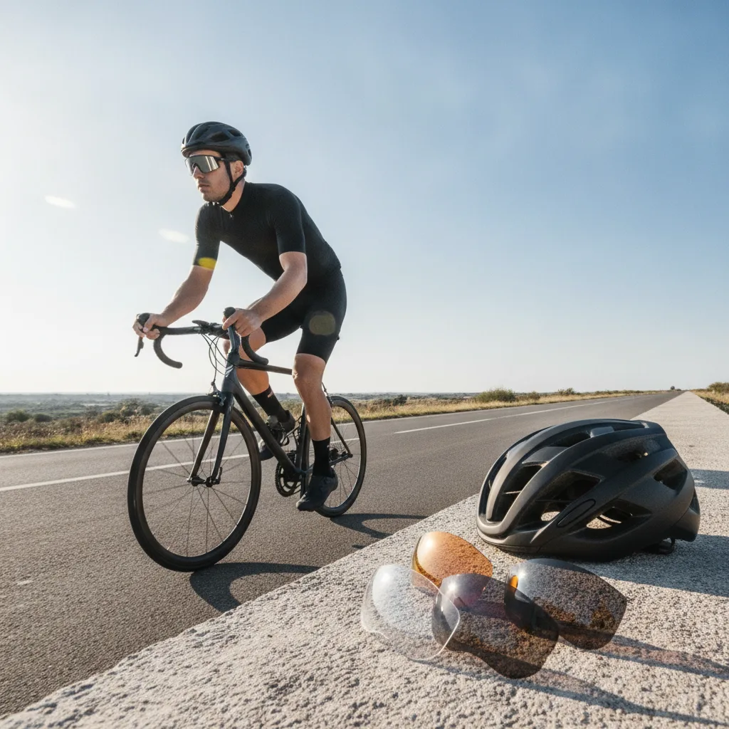 lunettes soleil polarisées sport vélo